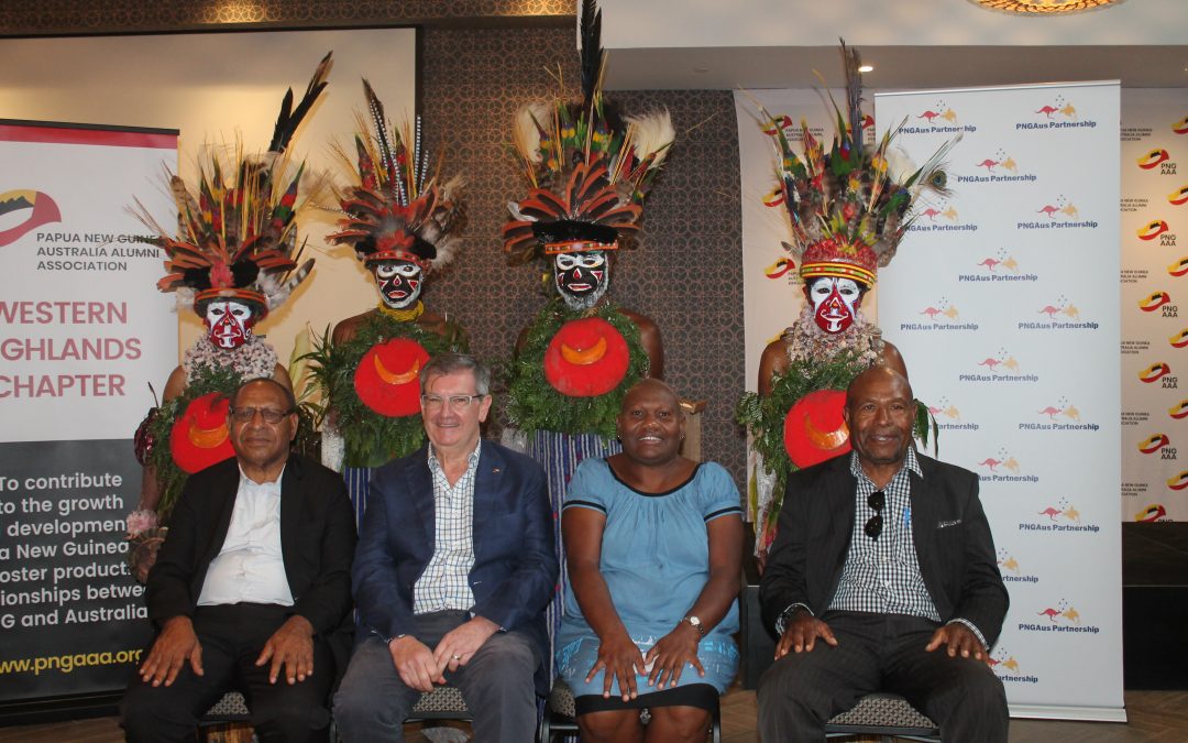 PNG Australia Alumni Association launches Western Highlands Provincial Chapter